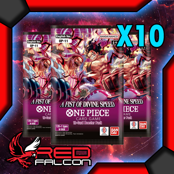 One Piece Card Game: A Fist of Divine Speed Booster Pack (OP-11)