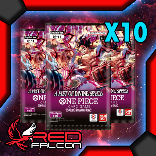 One Piece Card Game: A Fist of Divine Speed Booster Pack (OP-11)