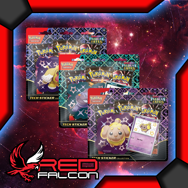 Pokémon TCG - Scarlet and Violet - Paldean Fates Tech Sticker Collection