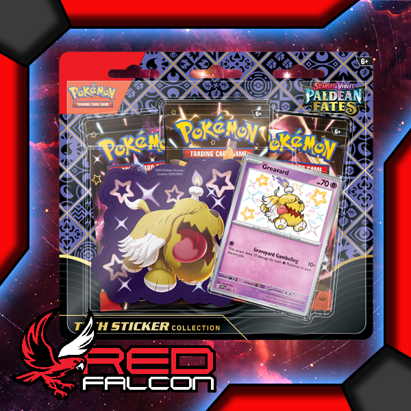 Pokémon TCG - Scarlet and Violet - Paldean Fates Tech Sticker Collection