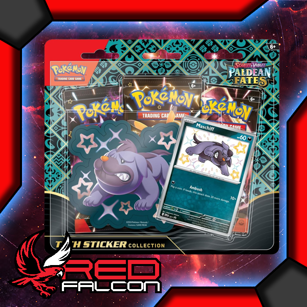 Pokémon TCG - Scarlet and Violet - Paldean Fates Tech Sticker Collection
