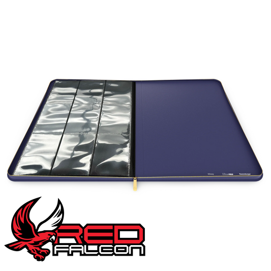 Disney Lorcana 9 pocket portfolio binder opened and laid flat