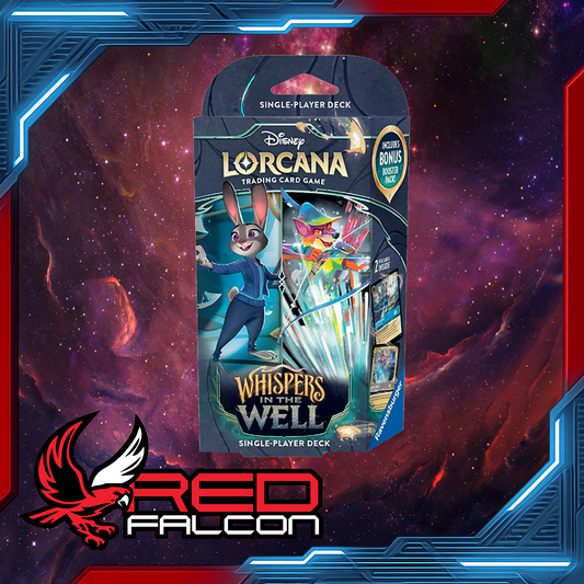 Disney Lorcana Set 10 Whispers in the Well Starter Deck – Judy Hopps & Robin Hood