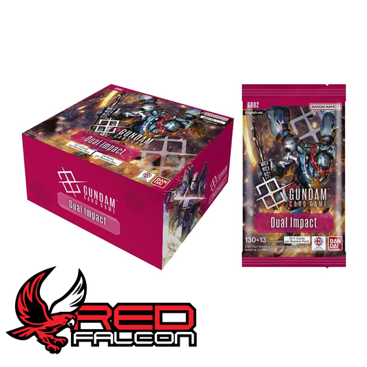 Gundam Dual Impact GD02 booster box with booster pack