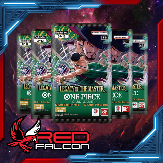 One Piece Card Game OP-12 Legacy of the Master Booster Pack Bundle – multiple sealed packs