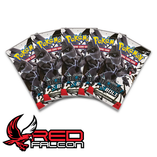 Spread of Pokemon Black Bolt booster packs Scarlet and Violet set