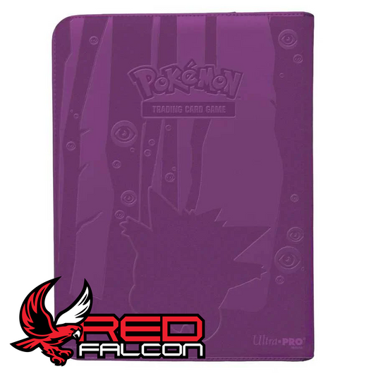 Pokémon Elite Series Gengar 9-pocket zippered pro binder back view