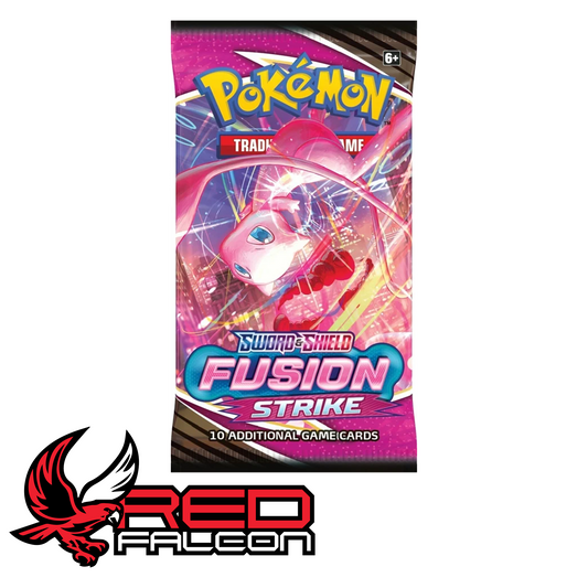 Pokémon Fusion Strike booster pack Mew artwork sealed