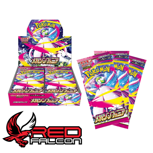 Pokémon Mega Symphonia M1S booster packs with booster box