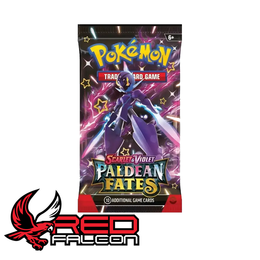 Pokémon Paldean Fates booster pack Ceruledge artwork