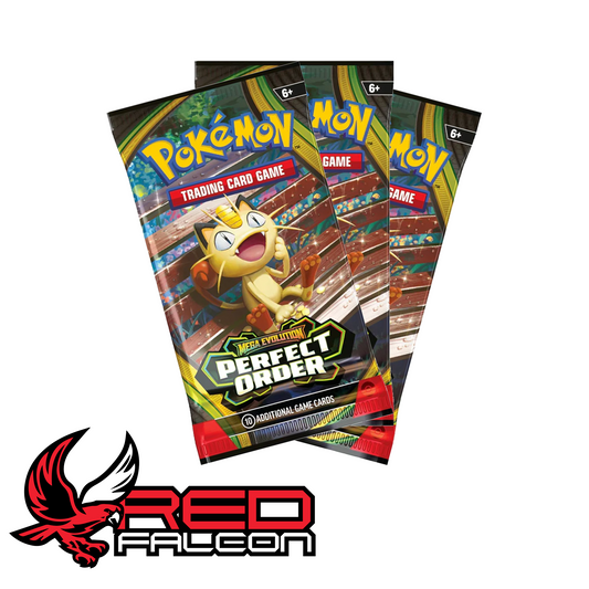 Spread of Pokémon Perfect Order booster packs Mega Evolution set