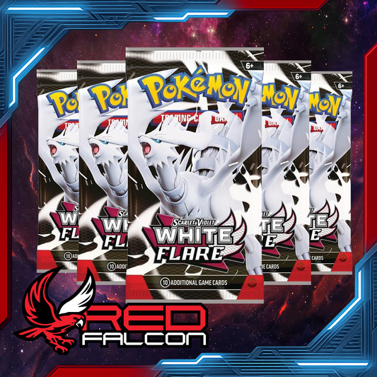 Bundle of 10 Pokémon TCG White Flare booster packs sealed
