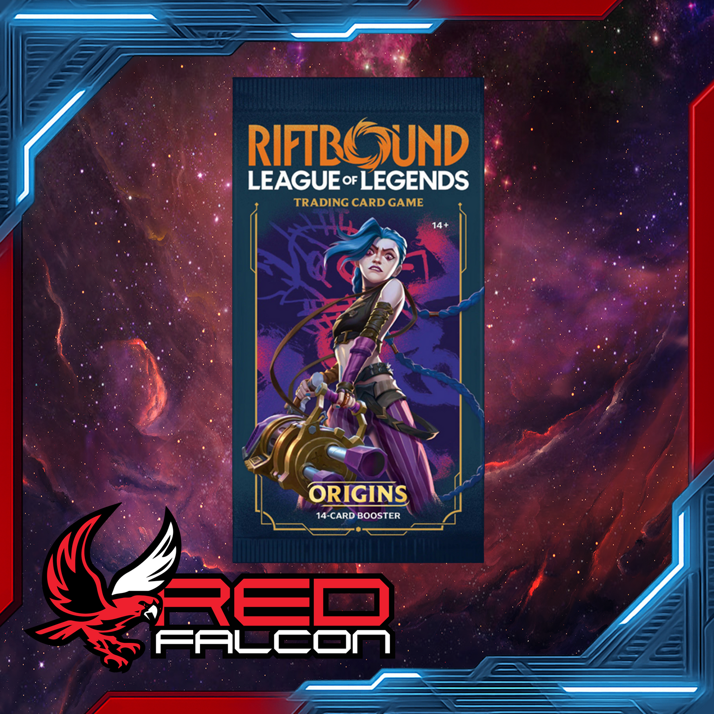 Riftbound League of Legends TCG Set 1 Origins Booster Pack – single pack