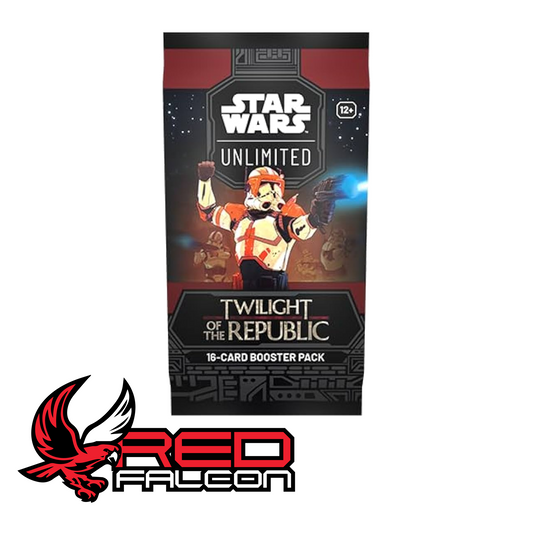 Star Wars: Unlimited Twilight of the Republic booster pack featuring Clone Commander Cody of the 212th Attack Battalion.