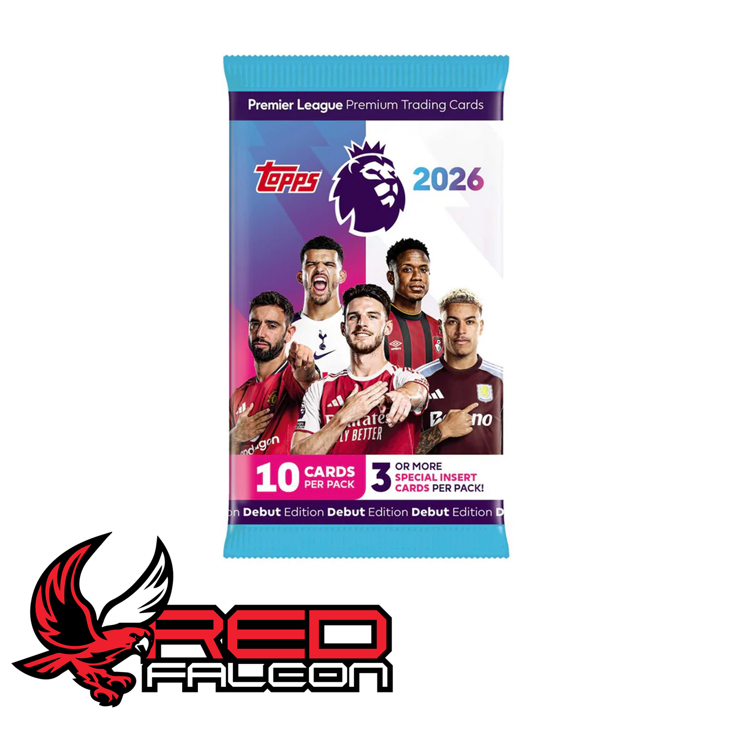 Topps Premier League 2025/26 trading card booster pack alternate artwork