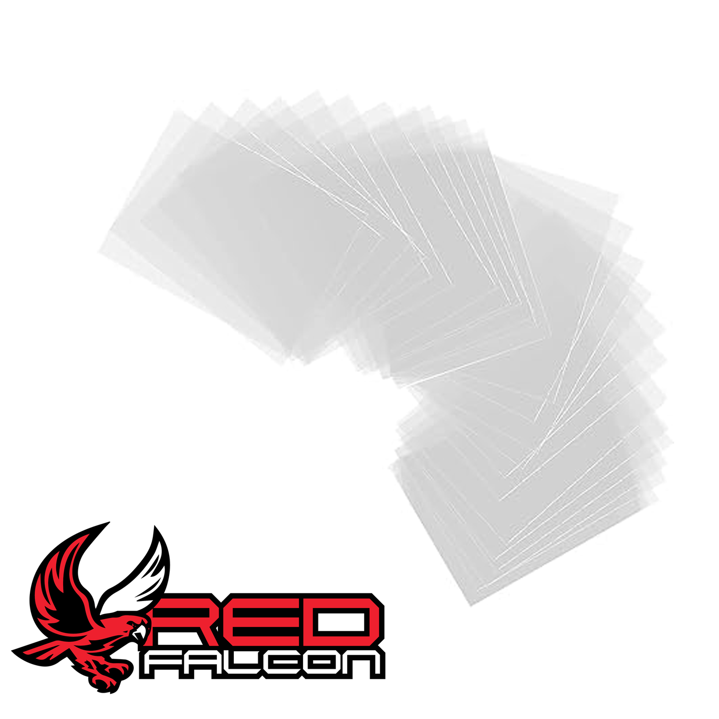 Ultra PRO penny sleeves spread showing clear soft card sleeves