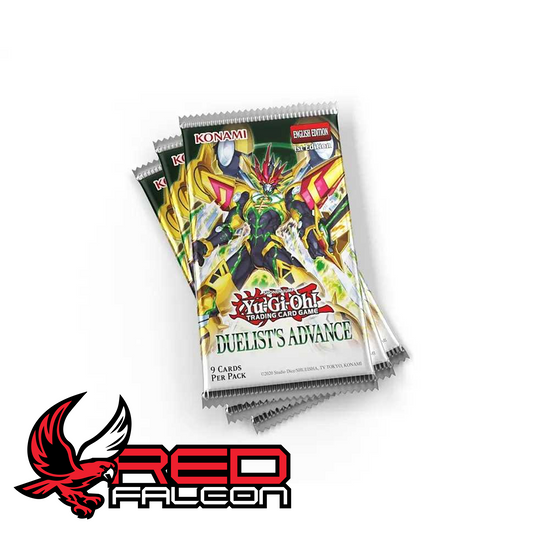 Multiple Yu-Gi-Oh! Duelist’s Advance booster packs