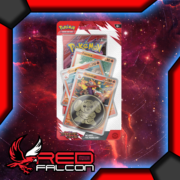 Pokémon TCG - Scarlet and Violet - Destined Rivals Premium Checklane Booster Pack