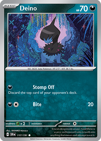 SV Surging Sparks - 117/191 Deino
