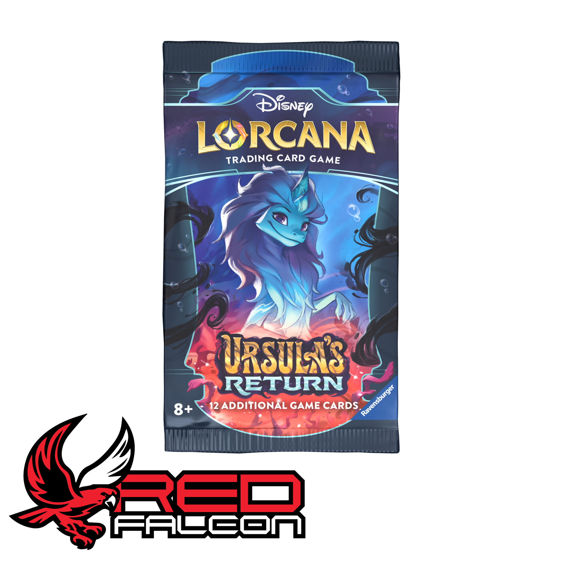 Disney Lorcana Ursula’s Return booster pack featuring Sisu artwork