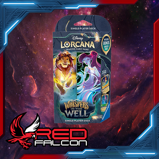 Disney Lorcana Set 10 Whispers in the Well Starter Deck – Simba & Megara