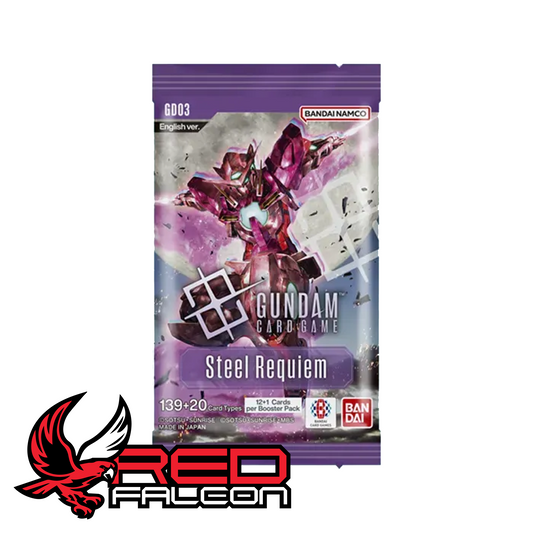 Gundam Card Game GD03 booster pack sealed with random cards
