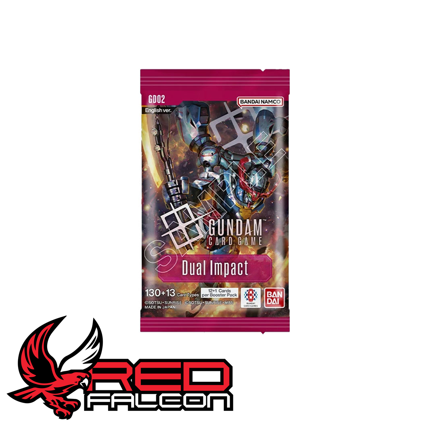 Gundam Card Game Dual Impact GD02 booster pack