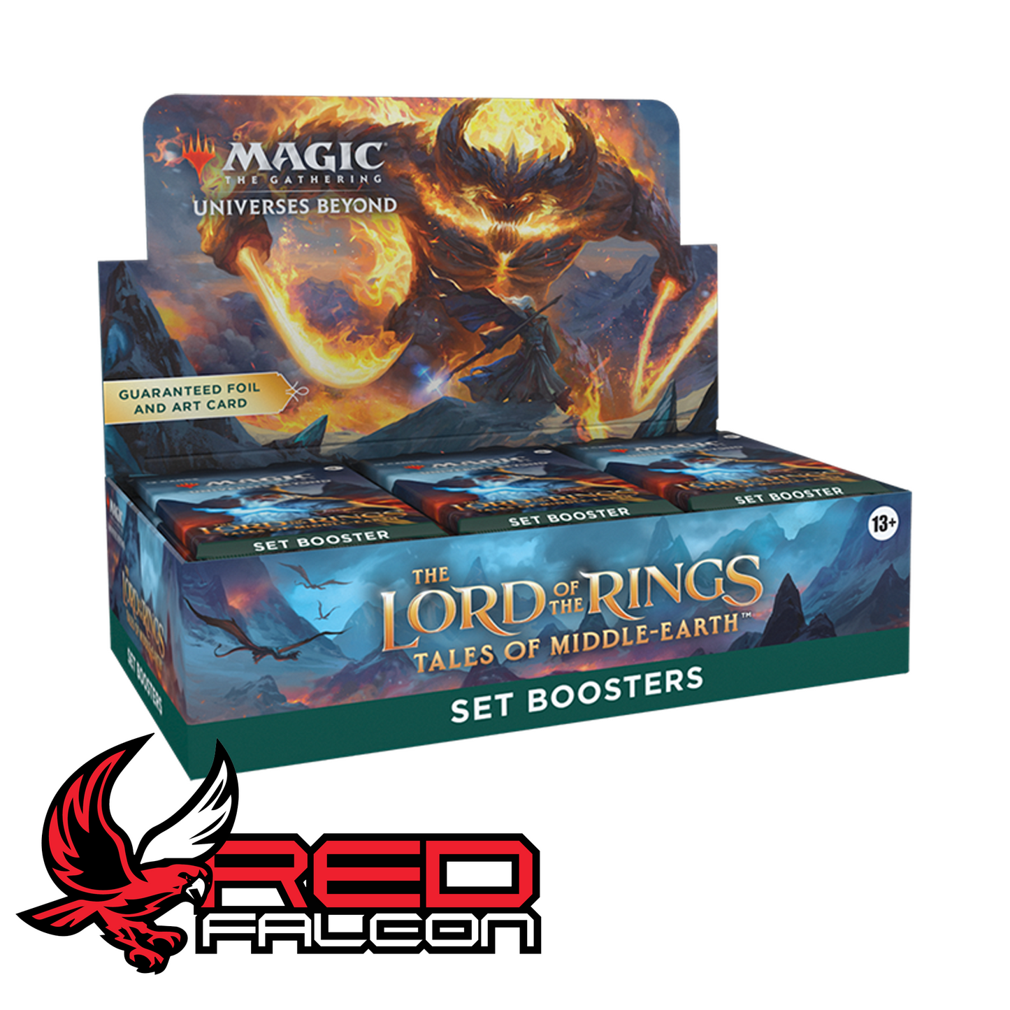 Magic The Gathering Tales of Middle-earth set booster box display