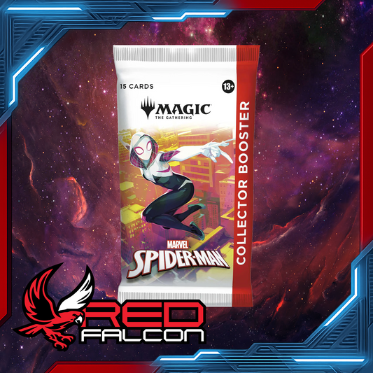 Magic: The Gathering Marvel’s Spider-Man Collector Booster Pack sealed 15-card premium pack
