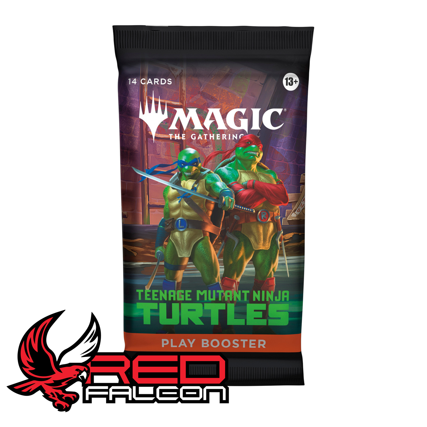 Magic The Gathering Teenage Mutant Ninja Turtles play booster pack artwork