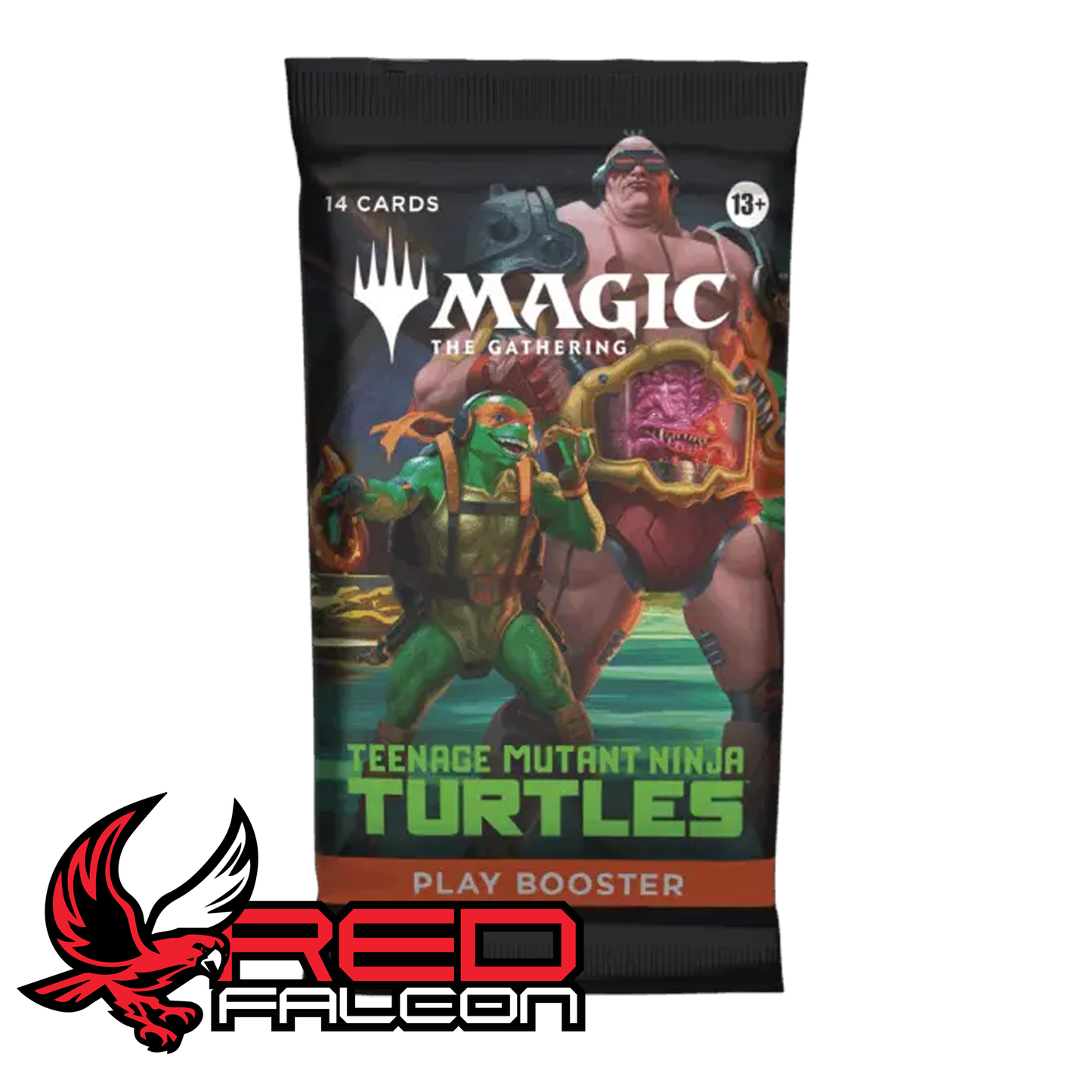 Magic The Gathering TMNT play booster pack with alternate artwork
