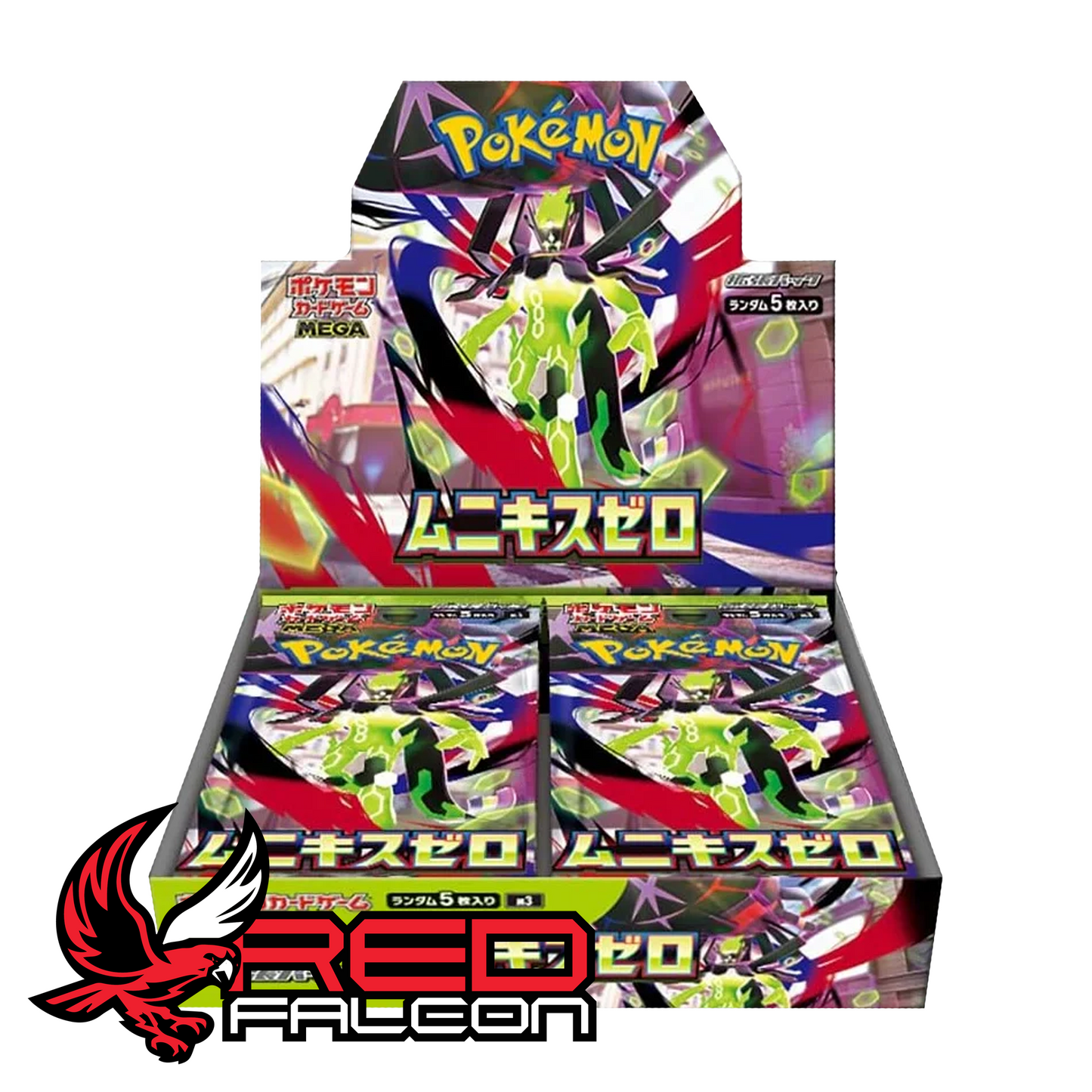 Nihil Zero Japanese Pokémon booster box with 30 sealed packs
