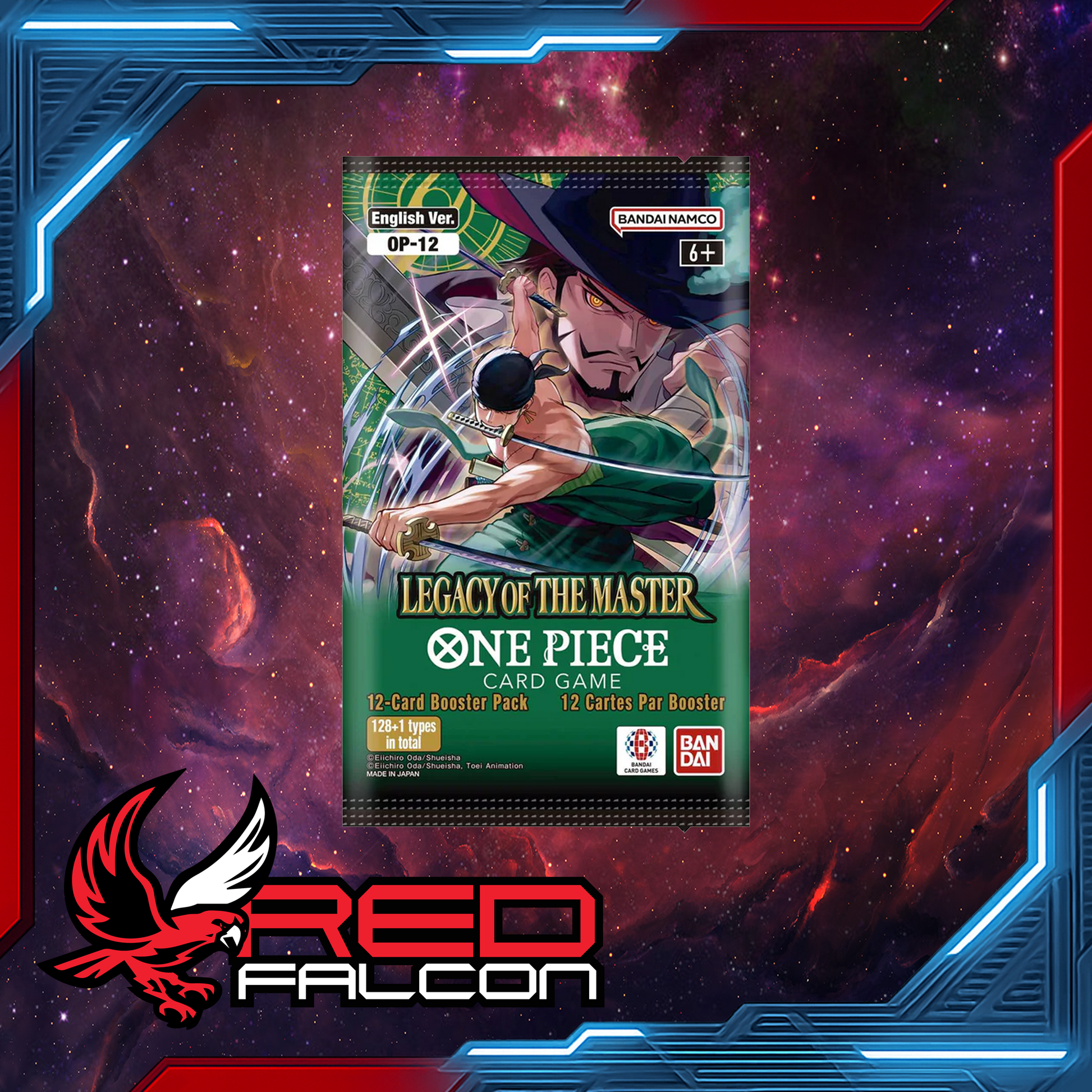 One Piece Card Game Legacy of the Master (OP-12) Booster Pack – Legacy of the Master single and 10-pack bundle