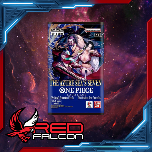 One Piece Card Game OP-14 sealed booster pack – The Azure Sea’s Seven