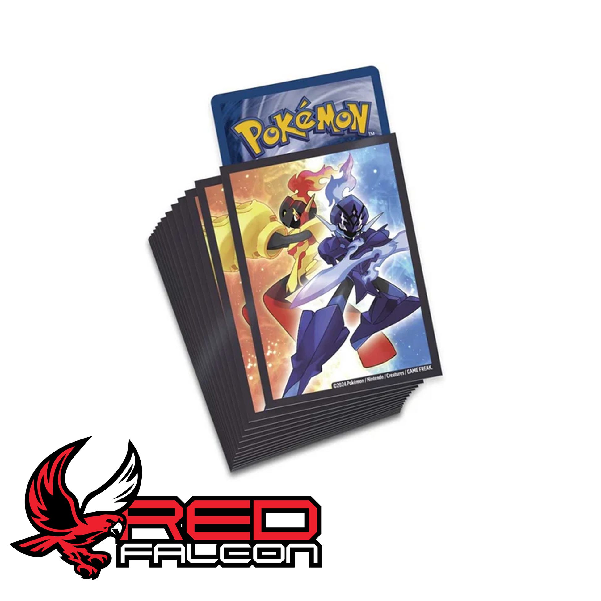 Pokémon Armarouge ex themed card sleeves from premium collection