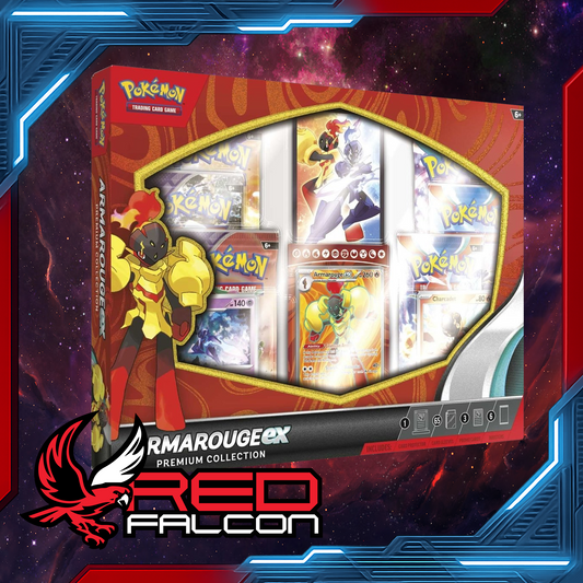 Pokémon TCG Armarouge ex Premium Collection Box with Foil Promos and Accessories