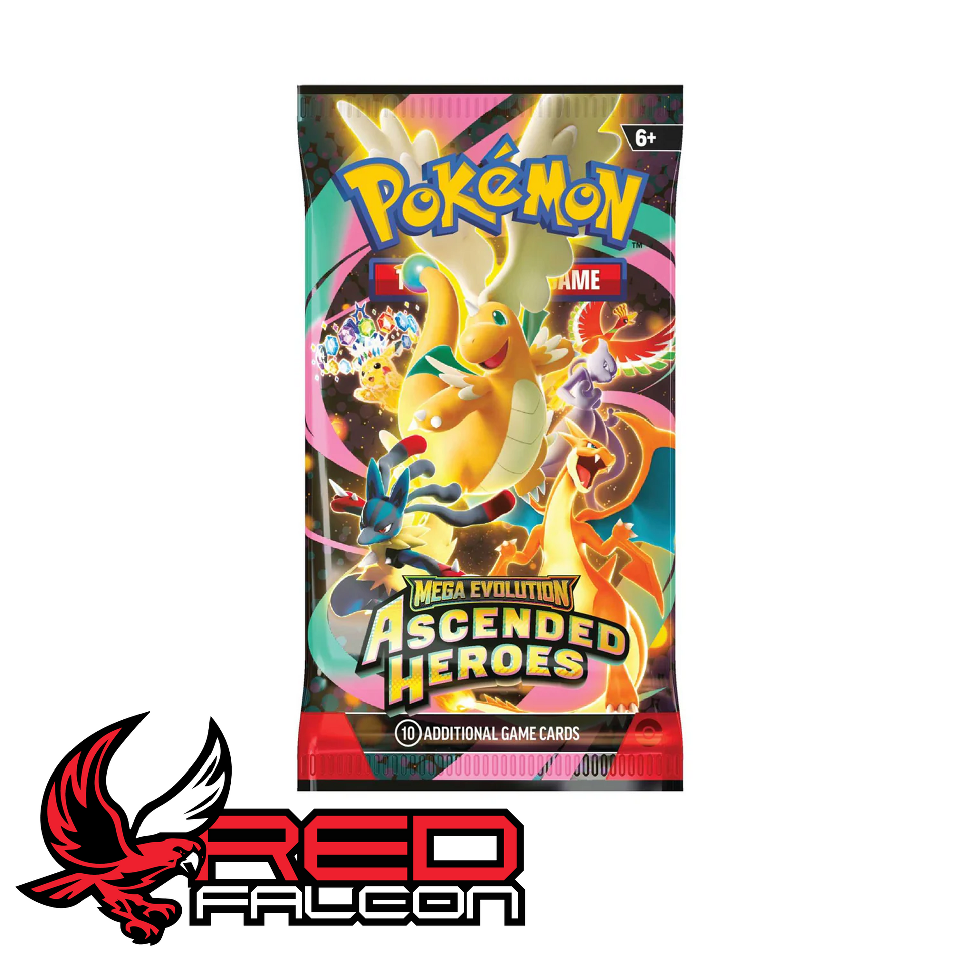 Pokémon TCG Ascended Heroes booster pack sealed artwork