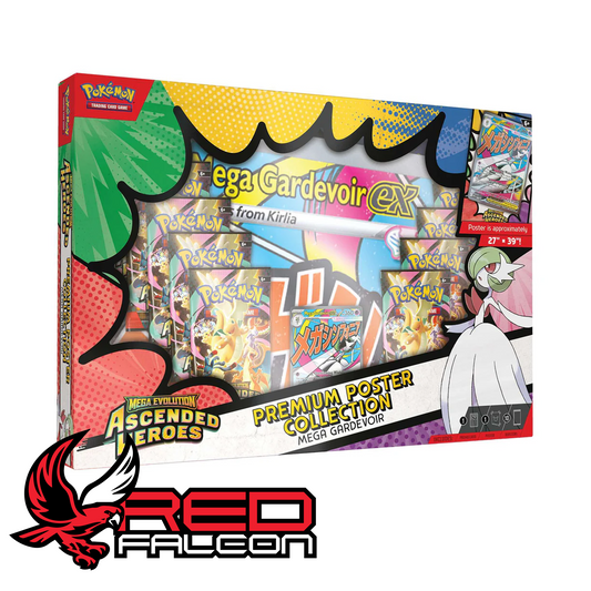 Pokémon TCG Ascended Heroes Mega Gardevoir ex Premium Poster Collection box