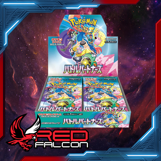 Pokémon SV9 Battle Partners Japanese Booster Box packaging showing 30 booster packs