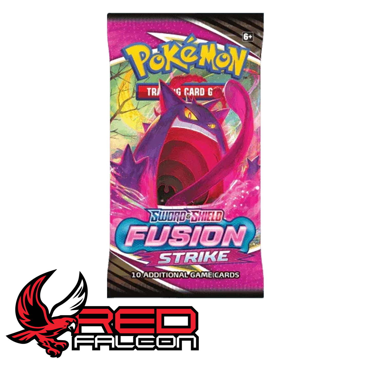 Pokémon Fusion Strike booster pack Gengar artwork sealed