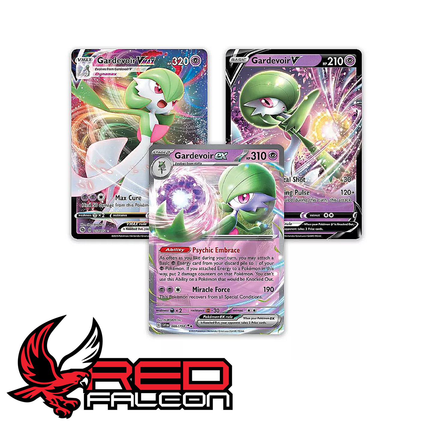 Pokemon Gardevoir promo cards from Evolving Powers Premium Collection