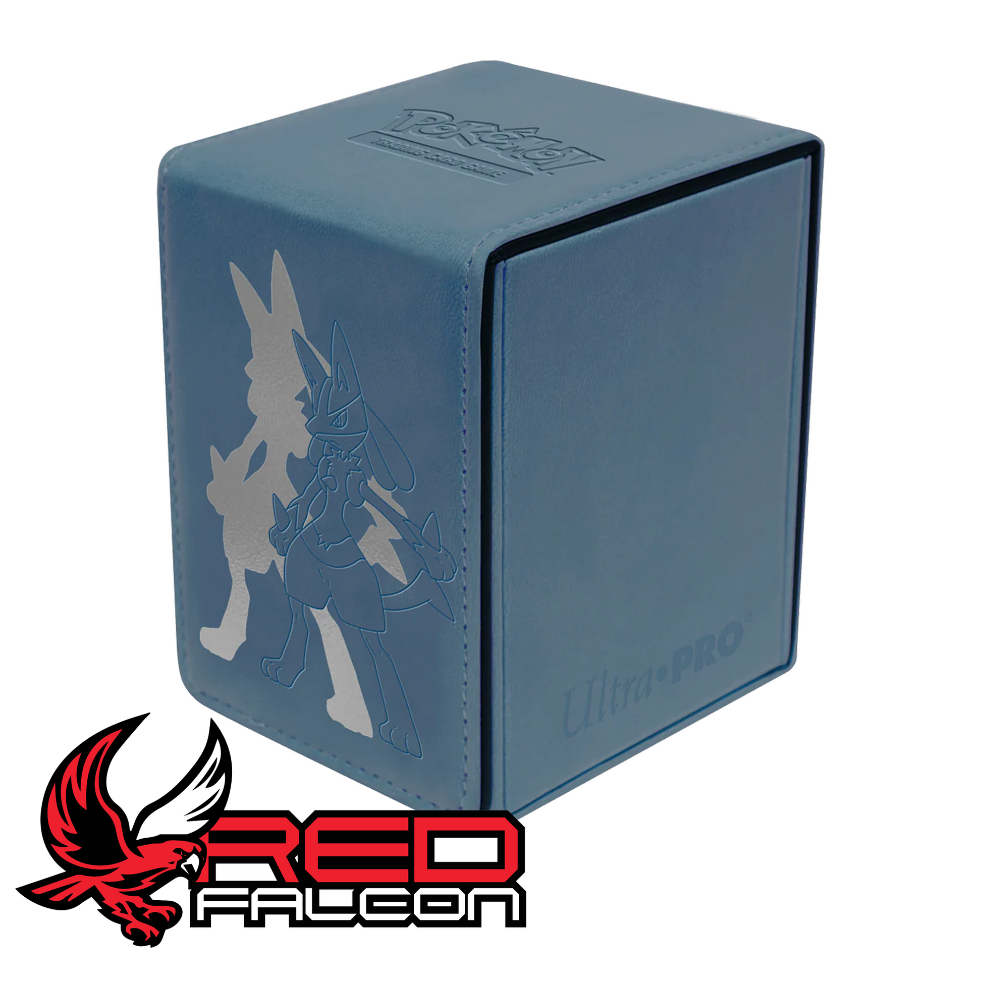 Pokémon Lucario Alcove Flip Deck Box Ultra PRO closed