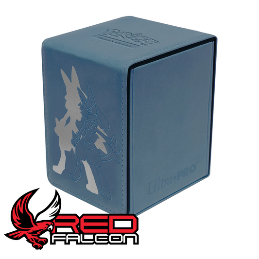 Pokémon Lucario Alcove Flip Deck Box Ultra PRO closed