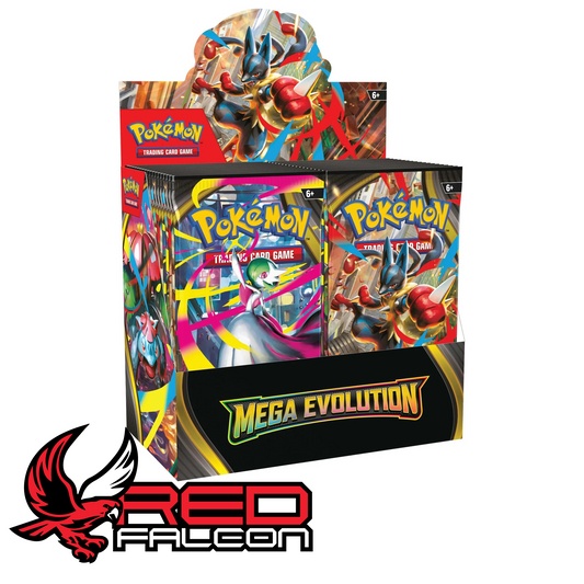 Pokémon TCG Mega Evolutions booster box containing 36 booster packs
