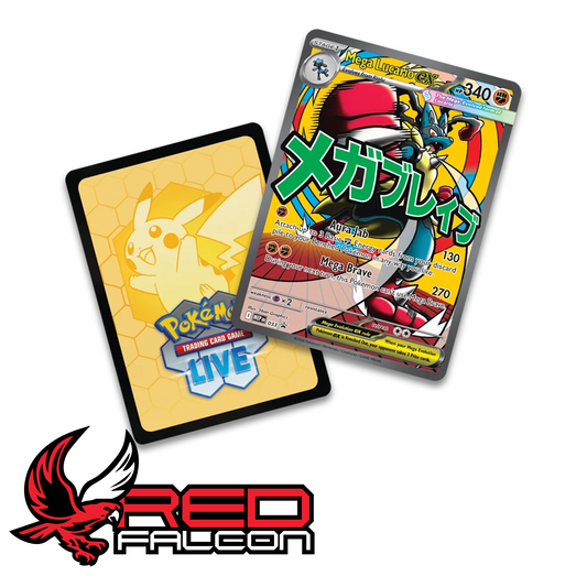 Pokémon TCG Mega Lucario ex promo card Ascended Heroes poster collection