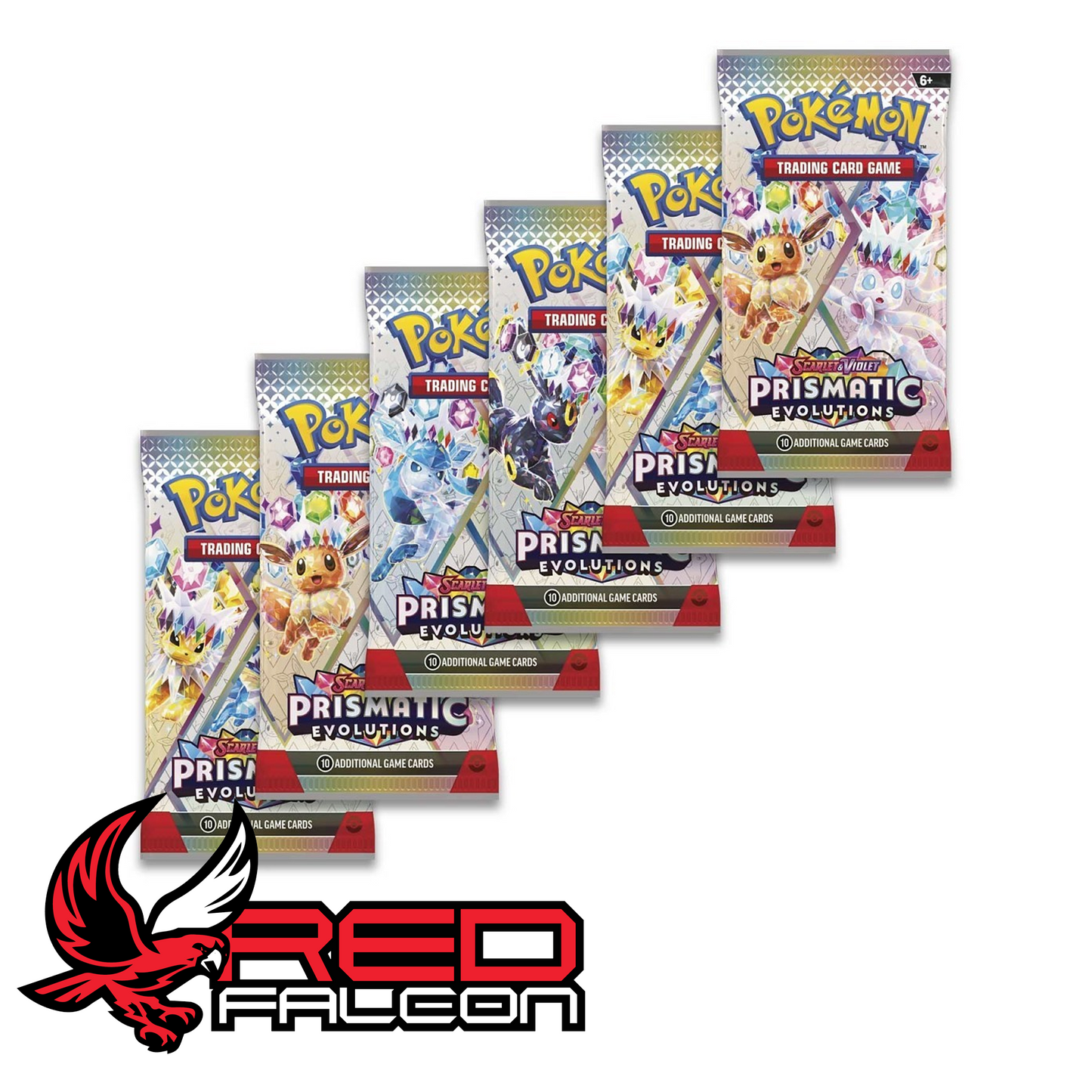 Spread of Pokémon Prismatic Evolutions booster packs