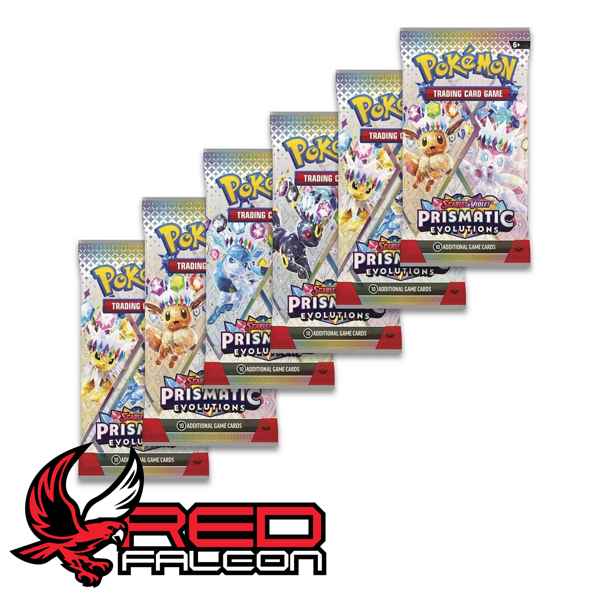 Spread of Pokémon Prismatic Evolutions booster packs