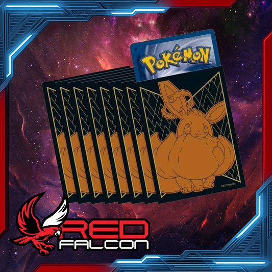 Pokémon Shining Fates Elite Trainer Box card sleeves – 65 pack featuring Gigantamax Eevee