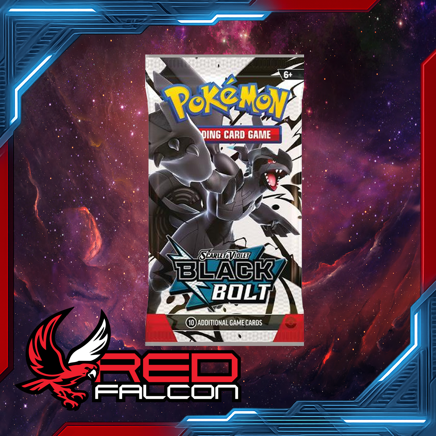 Pokémon TCG Black Bolt booster pack sealed