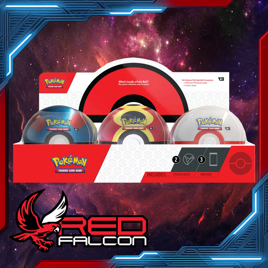 Pokémon TCG Poké Ball Tin 2025 with booster packs and promo card